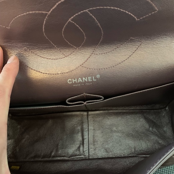 Chanel Reissue 227 metallic mauve bag - Picture 9 of 10